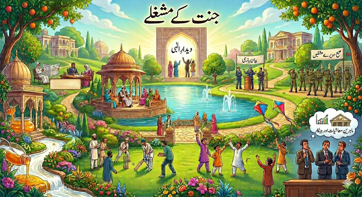 جنت کے مشاغل اور ماہرینِ معیشت